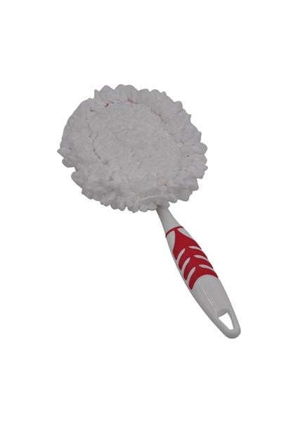 Buffer® Mikrofiber Duster Toz Leke Kir Alıcı Temizleyici Tutacaklı Temizlik Bezi Aparatı Malzemesi