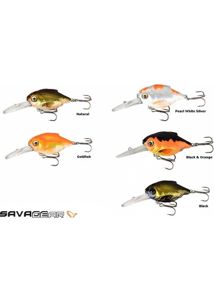 3D Crucian Crank 4,6 cm 8,3 gr Sf Dr Suni Yem Balıkmarketim