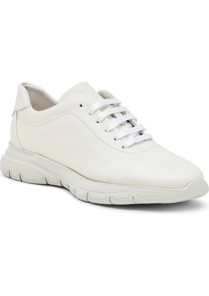 Kadın Sneaker 43P3 Frau Mousse Leather Offwhite