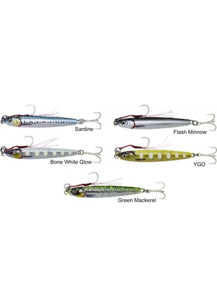 3D Jig Minnow 5 gr 4,6 cm Suni Yem Balıkmarketim