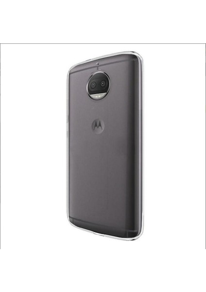 Lenovo Moto G5S Plus Kılıf Soft Silikon Şeffaf Arka Kapak