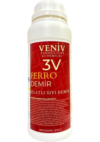 3V Ferro  Demir Çözeltisi1 lt