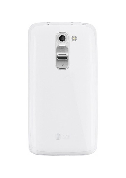 Lg G2 Kılıf Soft Silikon Şeffaf Arka Kapak