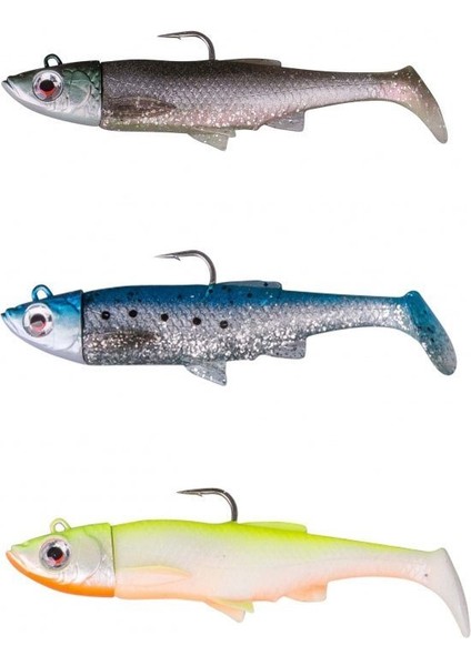 3D Sardine 2+1 10 cm #1/0 21 gr Suni Yem Balıkmarketim