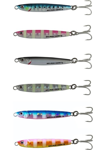 3D Slim Minnow 5 gr 4,6 cm Jig Suni Yem Balıkmarketim