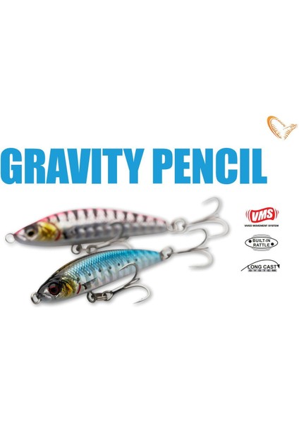 Gravity Pencil 5 cm 8 gr Suni Yem Balıkmarketim modelleri