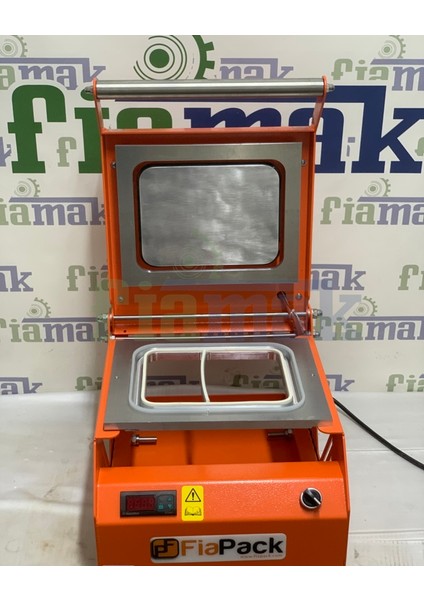 Orange Tabak Kapatma Makinesi Statik 227X178 mm 2 Bölmeli