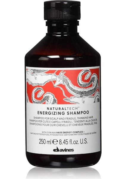 Organic Naturaltech Energizing Shampoo 250 ml
