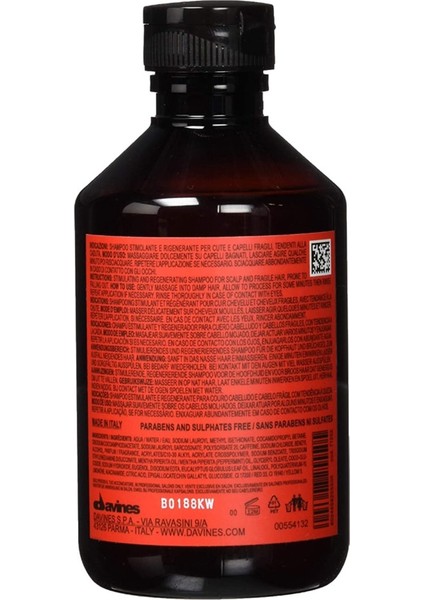 Organic Naturaltech Energizing Shampoo 250 ml