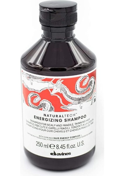 Organic Naturaltech Energizing Shampoo 250 ml