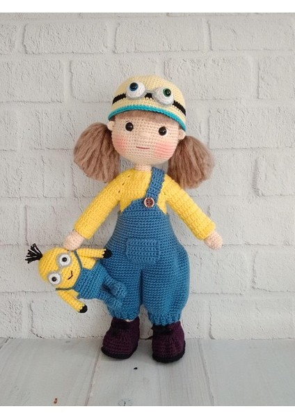 Miliny ve Bob Amigurumi Organik Oyuncak