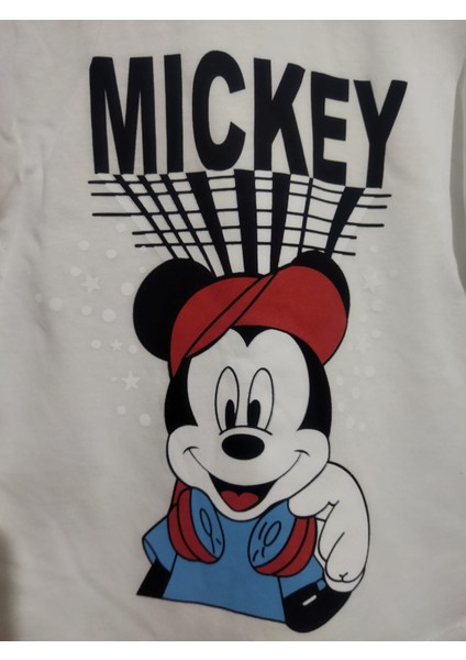 Mickeymouse Şortlu Erkek Çocuk Takım