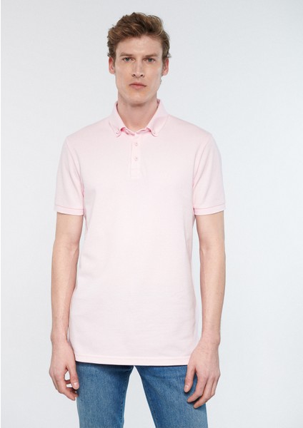 Erkek Pembe Polo Tişört 063247-71007