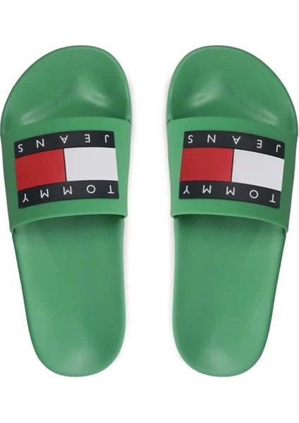 Erkek Tommy Hilfiger Flip Flops Slide Erkek Terlik EM0EM01191