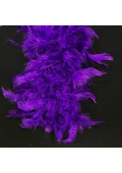 100 Adet Mor Kuş Tüyü Decor Purple Bırd Feather Mor Şeffaf Balon Tüyü Dekoratik Mor Süsleme Tüyü