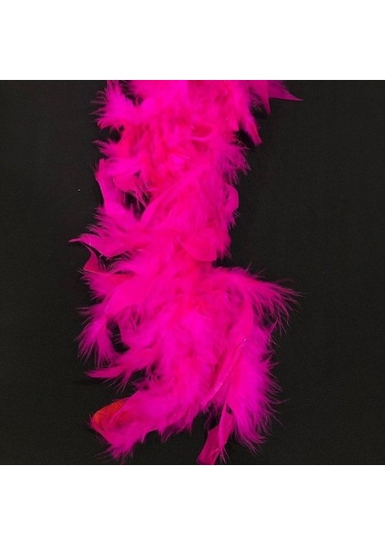100 Adet Fuşya Kuş Tüyü Decor Fuchsia Bırd Feather Fuşya Şeffaf Balon Tüyü Dekoratik Fuşya Süsleme Tüyü
