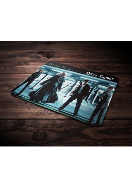 Kişiye Özel Harry Potter Temalı Hermione Ron Harry Albus Dumbledore Tasarımlı Mouse Pad