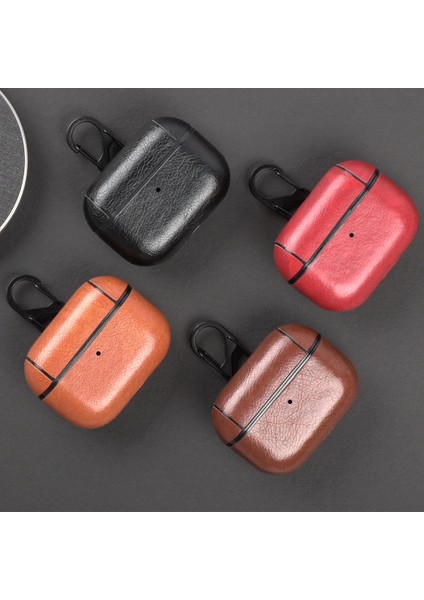 Airpods Pro 2. Nesil Uyumlu Koruyucu Deri Kılıf