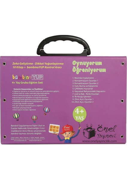 Bambino Yup 4+ Seti 10 Kitapçık + Kontrol Aracı