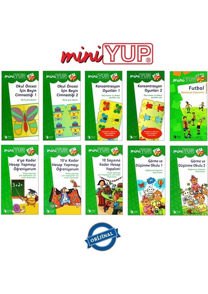 YENİ Bambino yup 2+seti 10 Kitapçık+Kontrol Kut