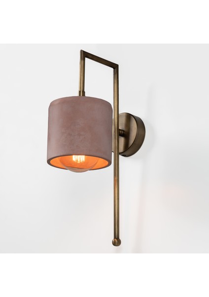 Somon Bronz Metal Detay Silindir Aplik