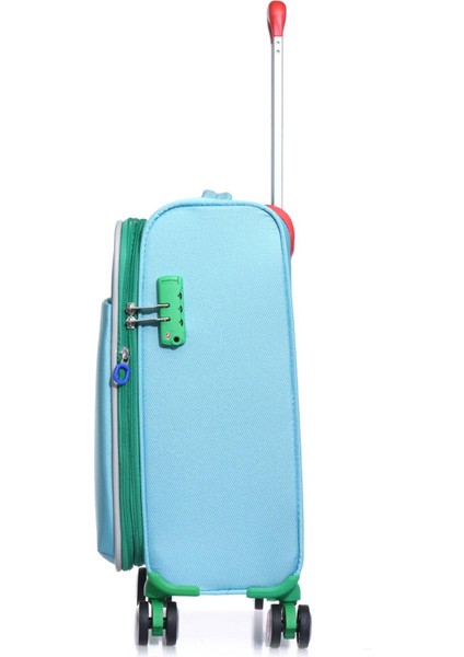 Benetton Kabin Boy Kumaş Valiz Aqua Bnt2200