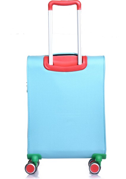Benetton Kabin Boy Kumaş Valiz Aqua Bnt2200