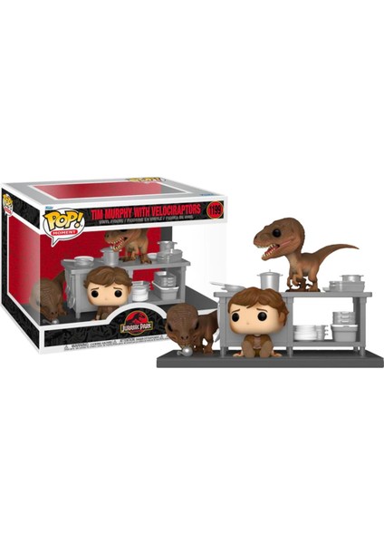 Pop Moments: Jurassic Park - Tim Murphy With Velocirapto (Special Edition) NO:1199