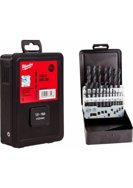 Metal Matkap Ucu Hss 19 Parça SET(1-10MM)