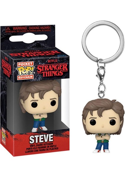 Pocket Pop: Netflix Stranger Things Season 4 - Steve Anahtarlık