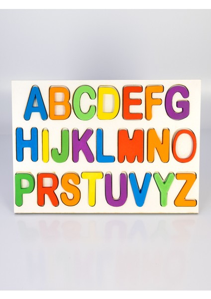 Capellawoodworks Bultak Puzzle Oyunu Alfabe Abc