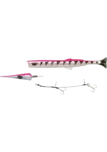 Line Thru Needlefish Pulsetail 2+1 30CM 85GR Suni Yem Balıkmarketim modelleri