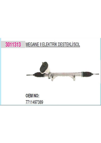 Hema 3011313-DIREKSIYON Kutusu Tum Modeller Megane Iı