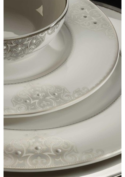 Royal Canterbury Lawrance Metallic 72 Parça Yemek Takımı