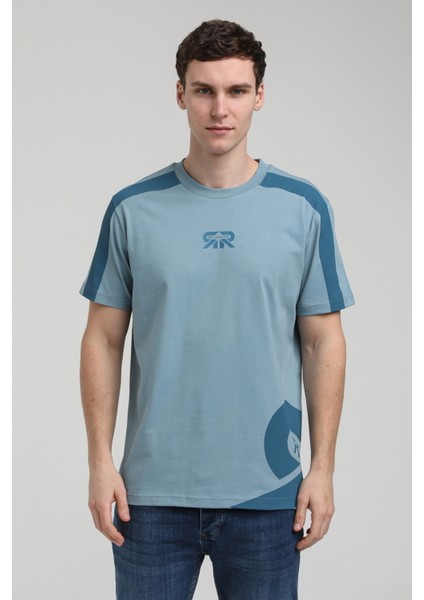 Bisiklet Yaka Prada Slim Fit Tişört 23SSM20324