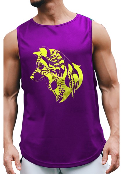 Mandalaw Kolsuz Sporcu T-Shirt Tank Top Spor Atlet