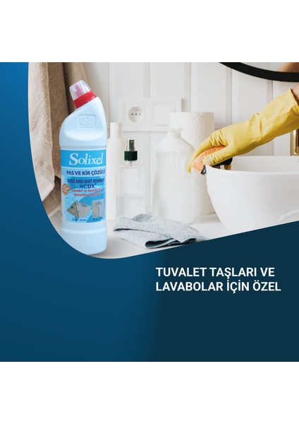 Banyo Tuvalet ve Lavabo Temizleyici 950 ml + Fayans ve Derz Dolgu Temizleyici 950 Ml(Ikili Güç Paketi)