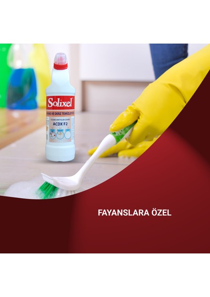 Banyo Tuvalet ve Lavabo Temizleyici 950 ml + Fayans ve Derz Dolgu Temizleyici 950 Ml(Ikili Güç Paketi)