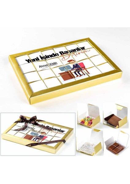 Yeni İşinde Başarılar 24lü Puzzle 4 Farklı Lezzet (Model-1)