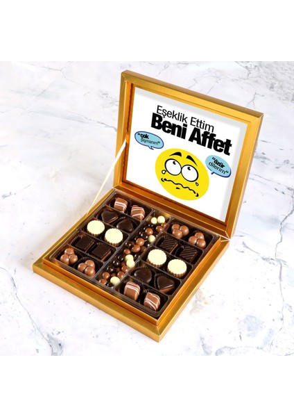 Beni Affet Kahve Drajeli Special Çikolata 290g (Gold Kutu)