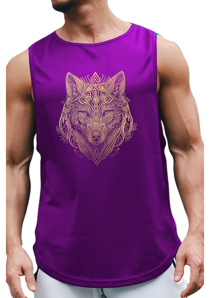 Wolfart Kolsuz Sporcu T-Shirt Tank Top Spor Atlet