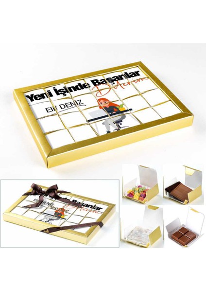 Yeni İşinde Başarılar 24lü 4 Farklı Lezzet (Model2)