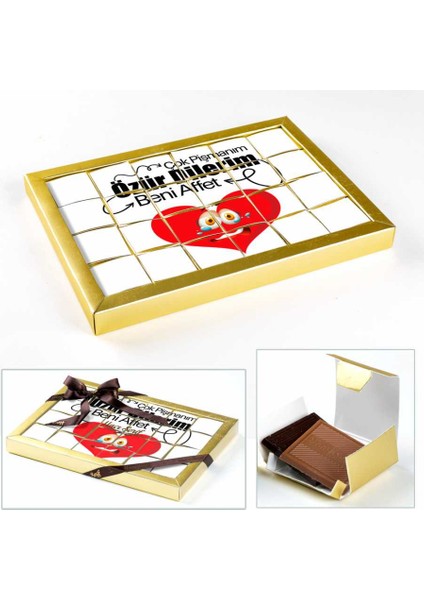 Özür Dilerim 24lü Puzzle Madlen Çikolata