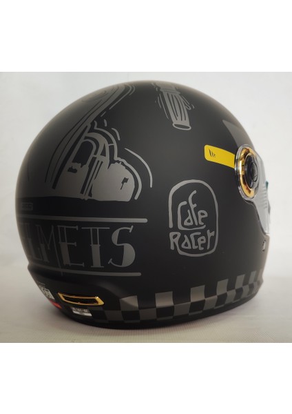 Kask mt Jarama Zone C1 Mat Black - Şeffaf Vizörlü fırsatları