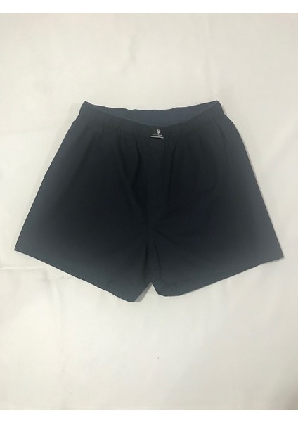 9532-ERKEK Poplin % 100 Coton Baxer-Koyu Lacivert