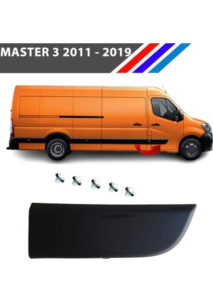 Nvr- Renault Master 3 Ön Sağ Kapı Çıtası Klipsli 2011 - 2019 808200149R