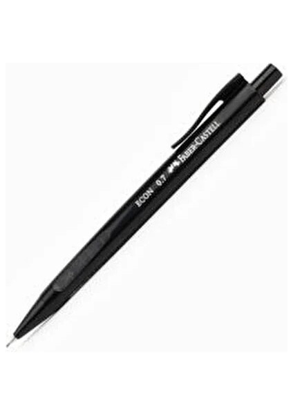Econ 07 Uçlu Kalem 0.7 mm Siyah Renkli Ergonomik Tasarımlı Kalem
