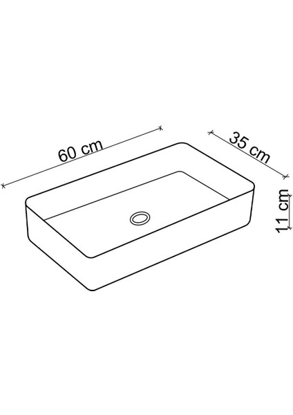 EY-7034 Tezgah Üstü Lavabo Beyaz & Altın modelleri