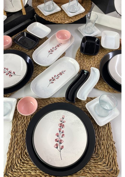 Sakura 36 Parça 6 Kişilik Kahvaltı Takımı modelleri