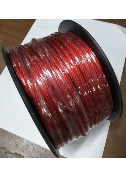 Plc 8AWG 12V Oto Tesisat,artı Kablosu - 50 Metre Kaliteli